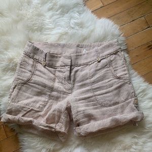 soft linen shorts